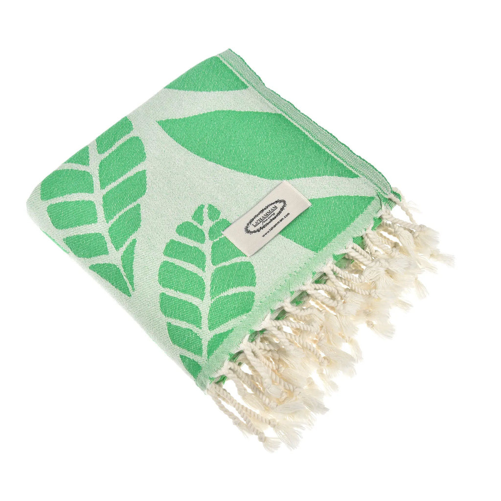Exclusive Seaweed Peshtemal Pure Cotton Beach Towel by La'Hammam La'Hammam