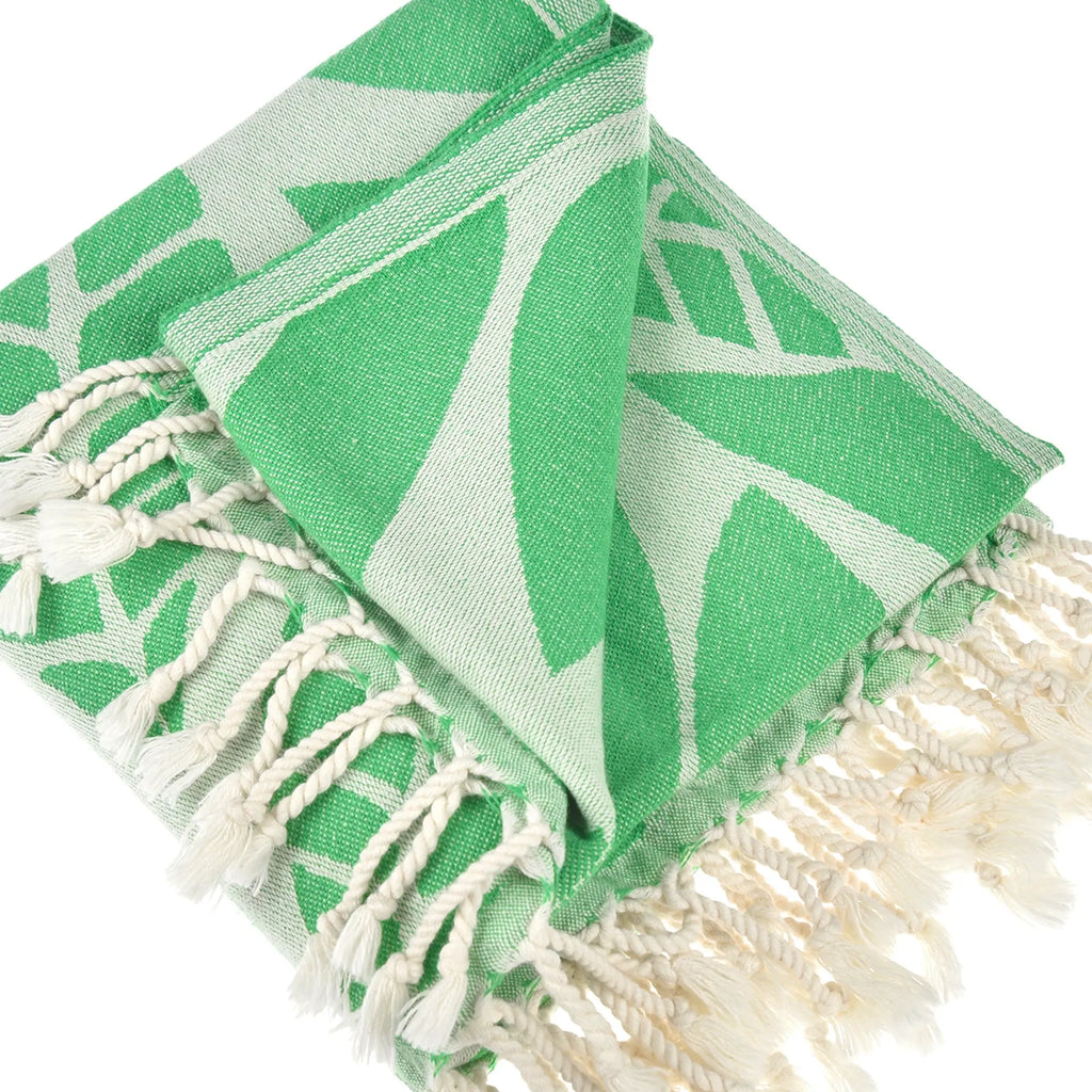 Exclusive Seaweed Peshtemal Pure Cotton Beach Towel by La'Hammam La'Hammam