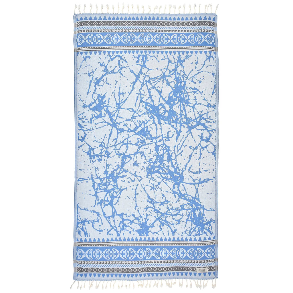 Exclusive Seljuk Peshtemal Pure Cotton Throw Blanket by La'Hammam La'Hammam