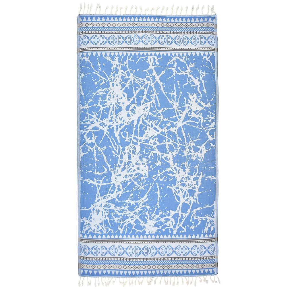 Exclusive Seljuk Peshtemal Pure Cotton Throw Blanket by La'Hammam La'Hammam