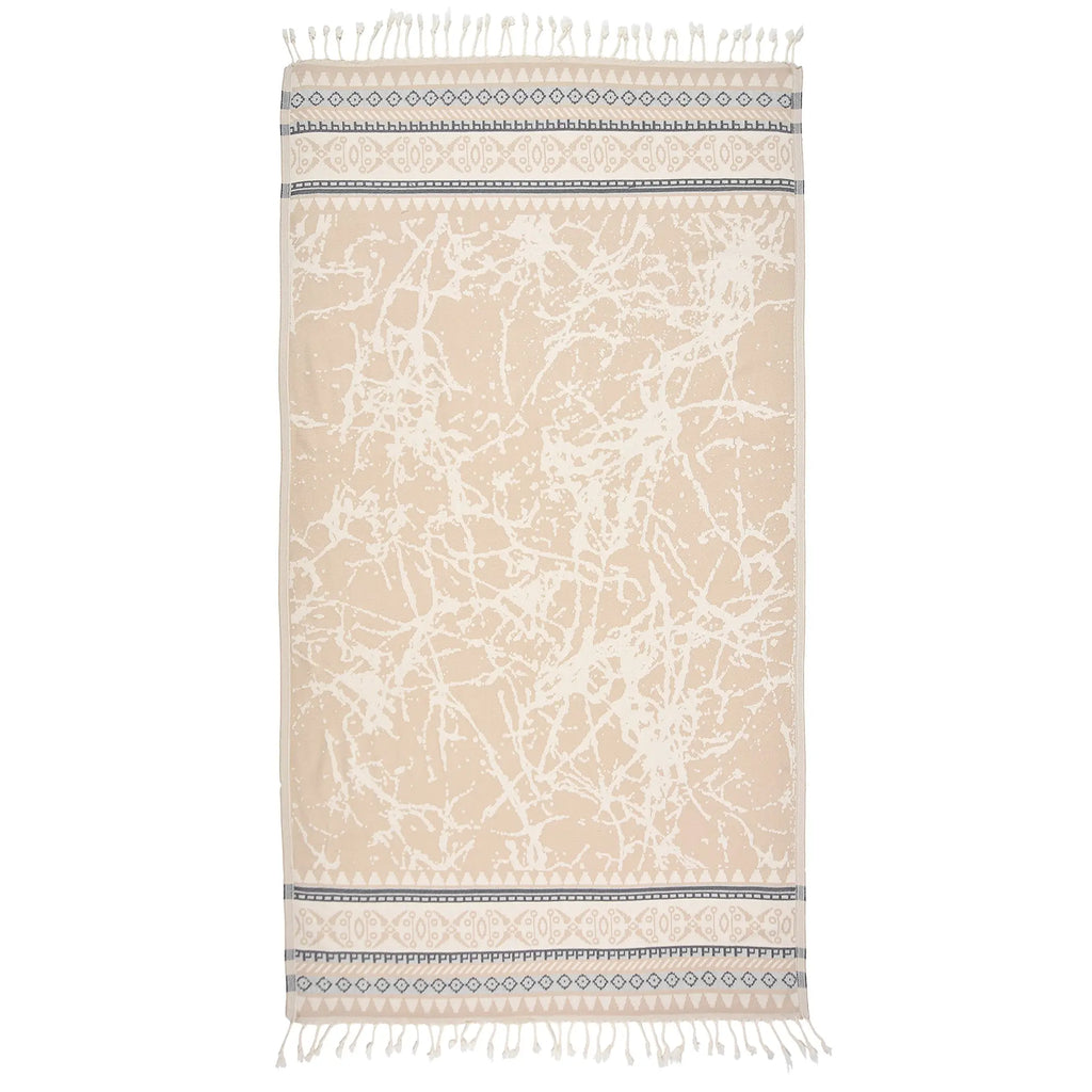 Exclusive Seljuk Peshtemal Pure Cotton Throw Blanket by La'Hammam La'Hammam