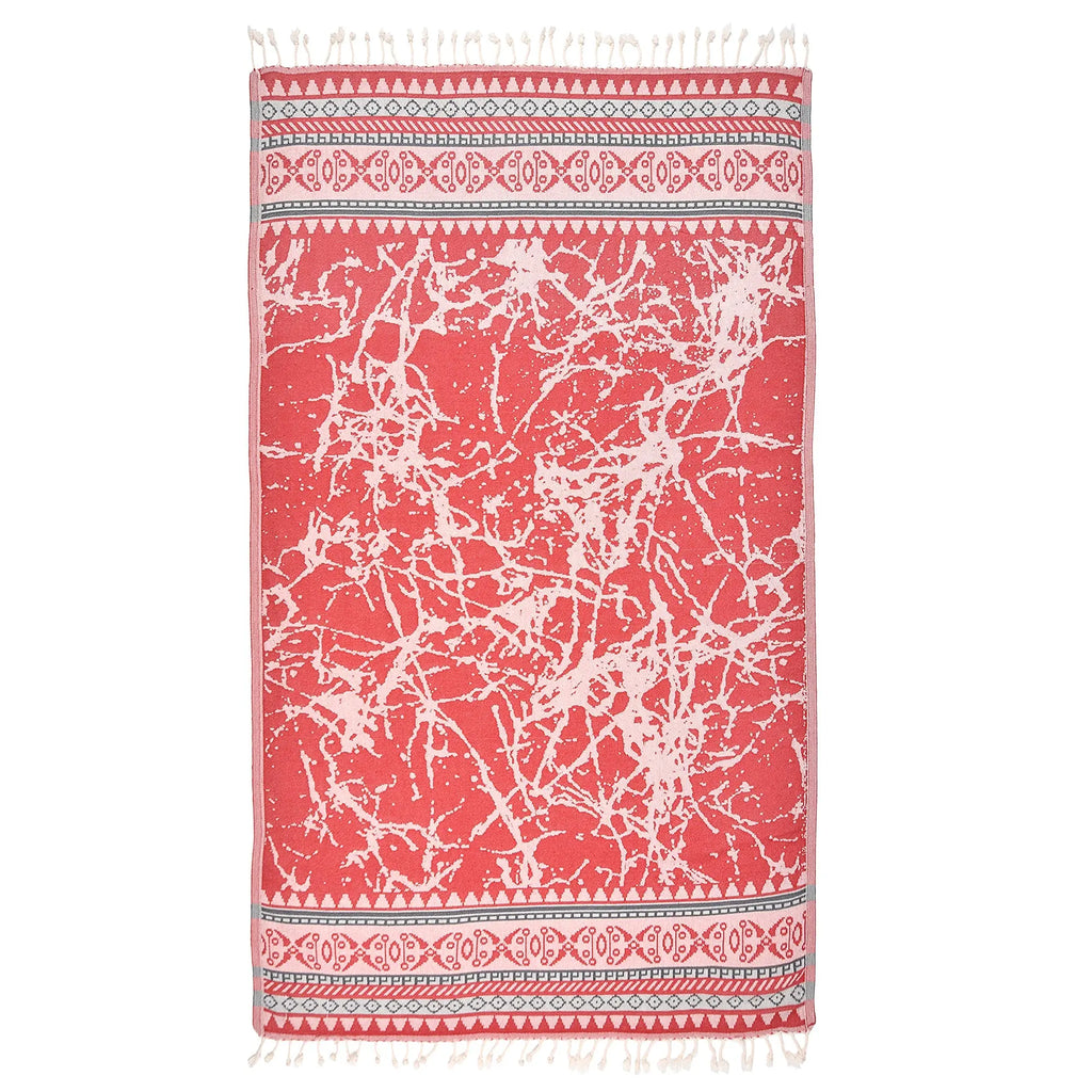 Exclusive Seljuk Peshtemal Pure Cotton Throw Blanket by La'Hammam La'Hammam