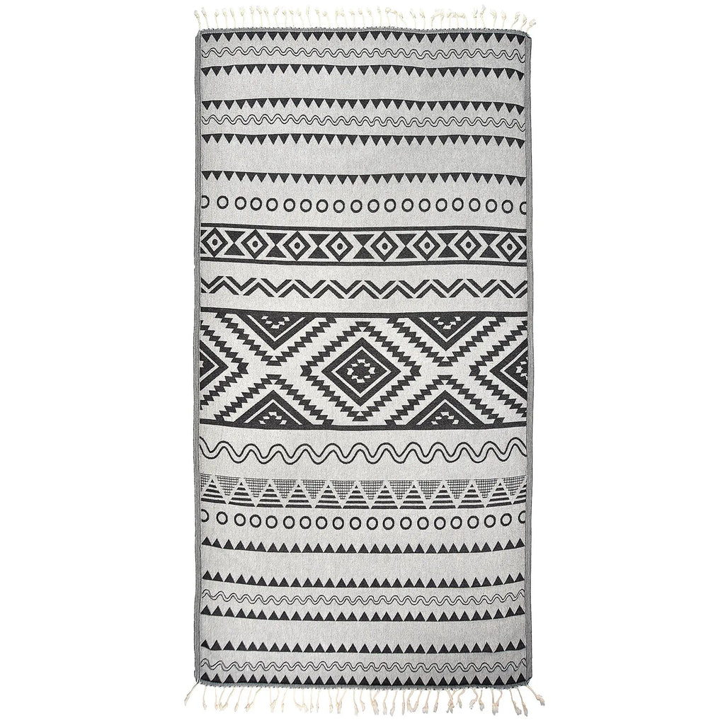 Exclusive Spartan Peshtemal Pure Cotton Throw Blanket by La'Hammam La'Hammam