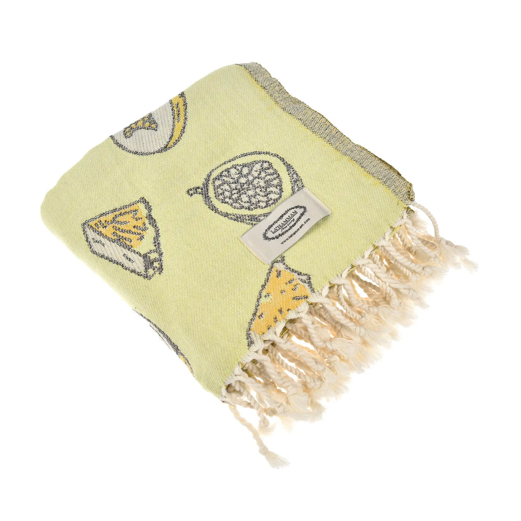 Exclusive Tropicals Peshtemal Pure Cotton Beach Towel by La'Hammam La'Hammam