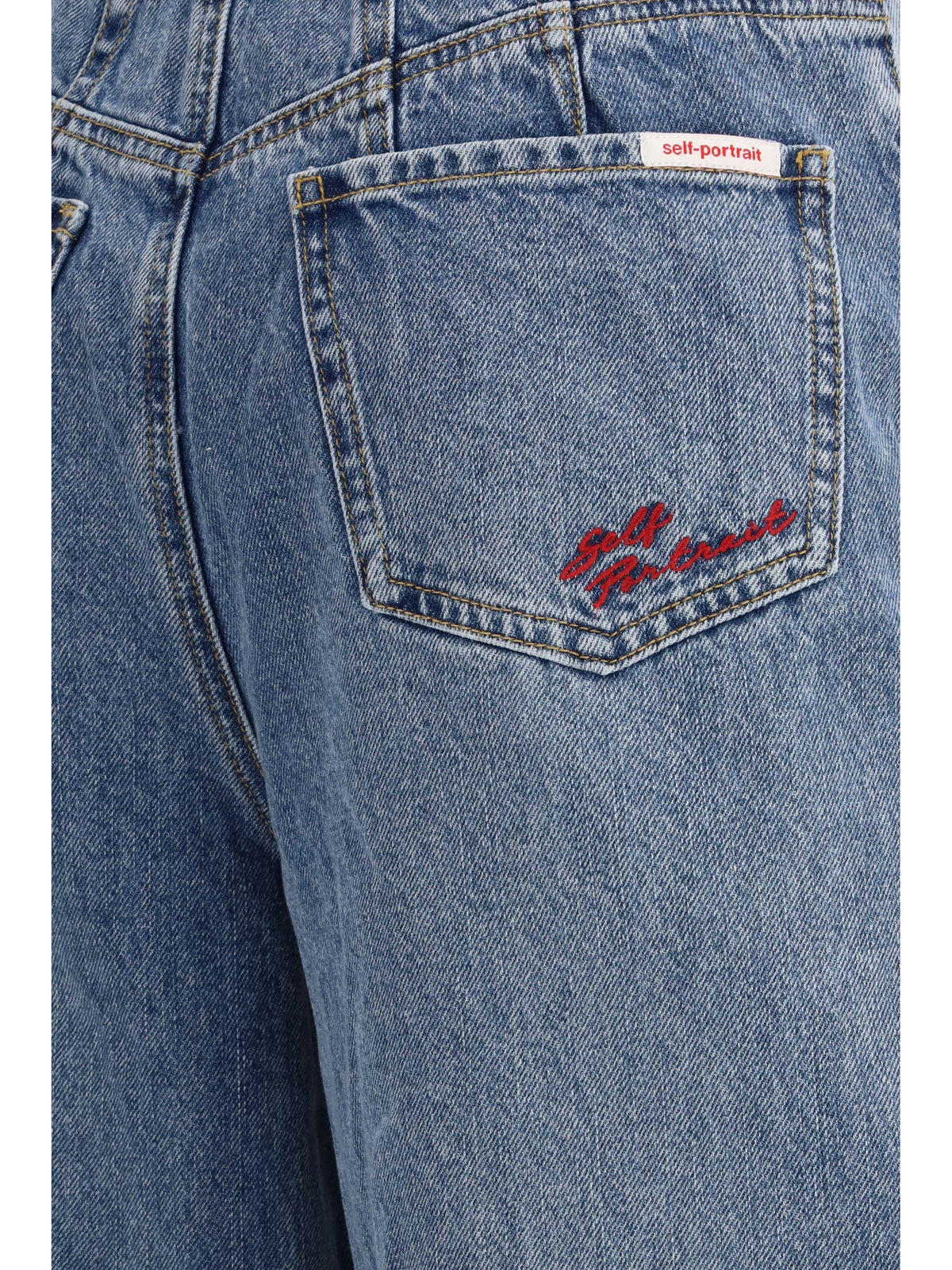 Jeans Barrel-Leg Blue