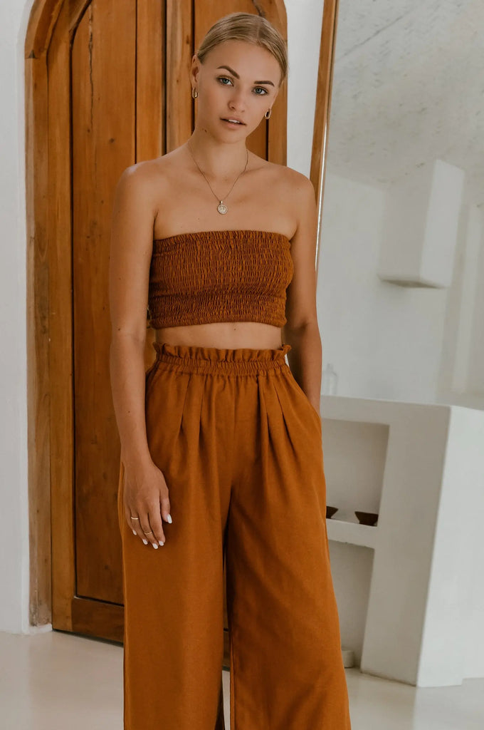 Fenzi Smocked Top by Bali Lane Bali Lane