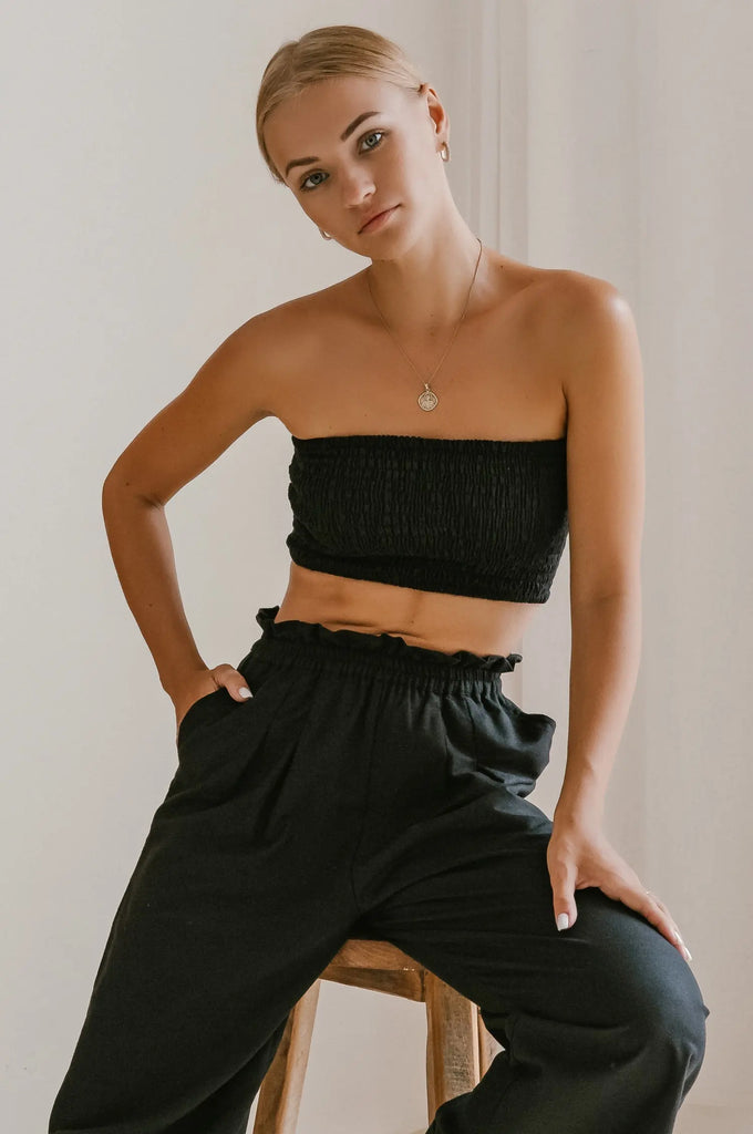 Fenzi Smocked Top by Bali Lane Bali Lane