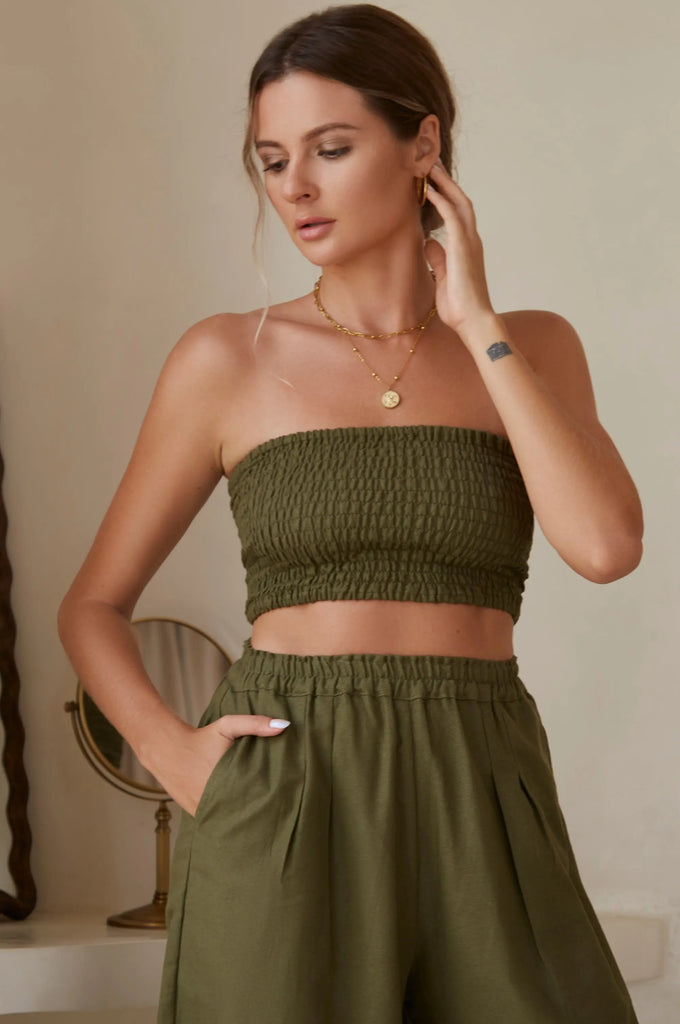 Fenzi Smocked Top by Bali Lane Bali Lane