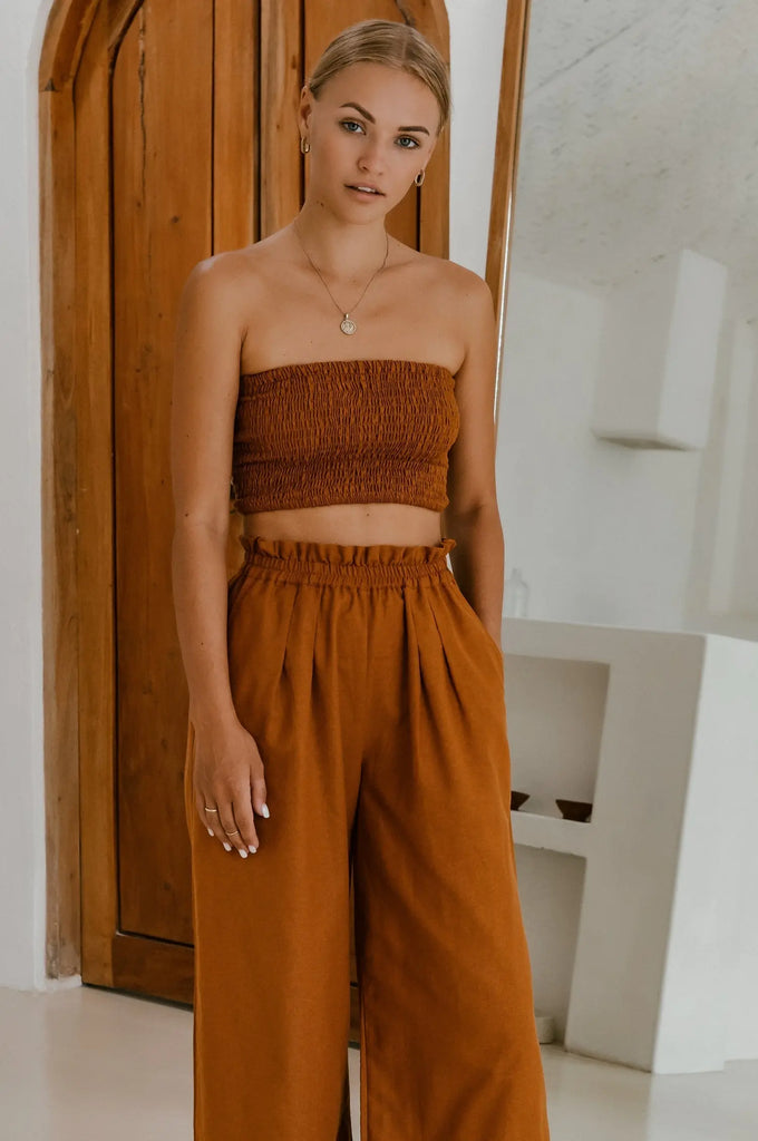 Fenzi Smocked Top by Bali Lane Bali Lane