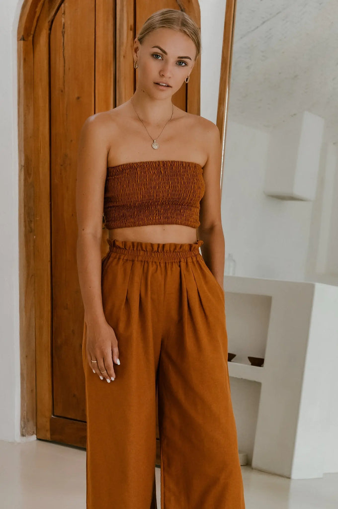 Fenzi Smocked Top by Bali Lane Bali Lane