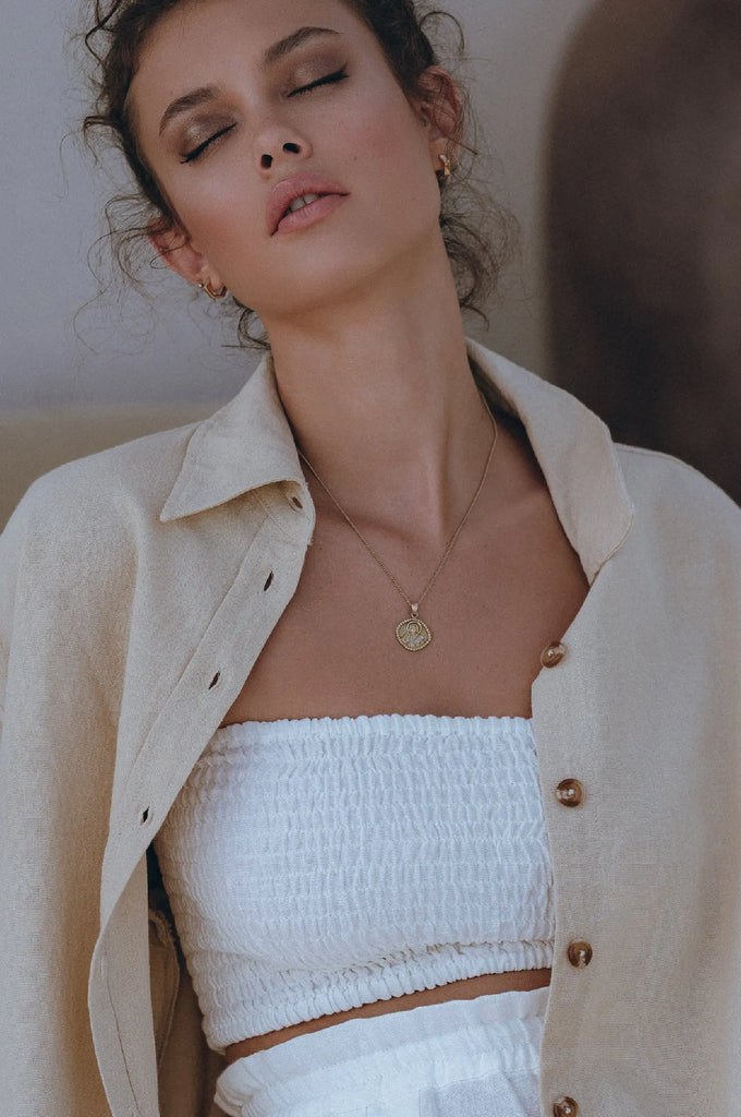 Fenzi Smocked Top by Bali Lane Bali Lane