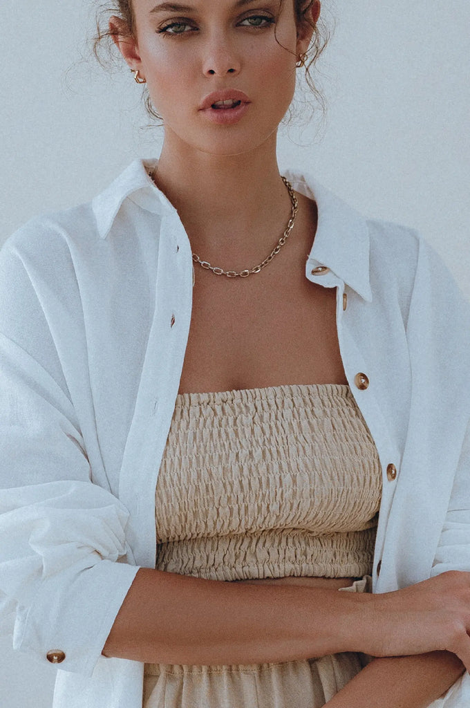 Fenzi Smocked Top by Bali Lane Bali Lane