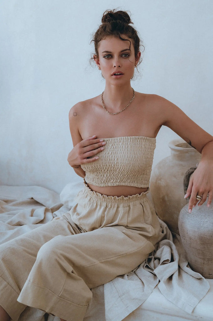 Fenzi Smocked Top by Bali Lane Bali Lane