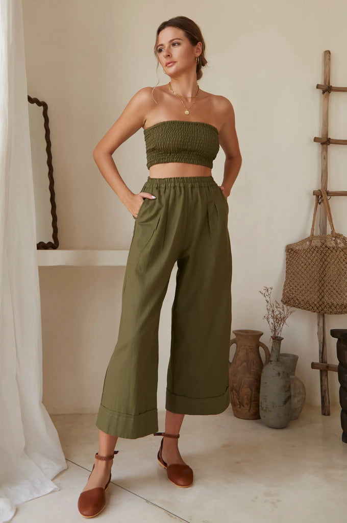 Fenzi Smocked Top by Bali Lane Bali Lane