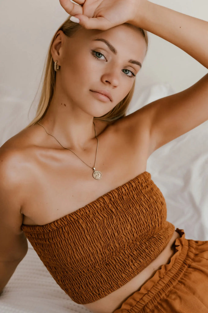 Fenzi Smocked Top by Bali Lane Bali Lane