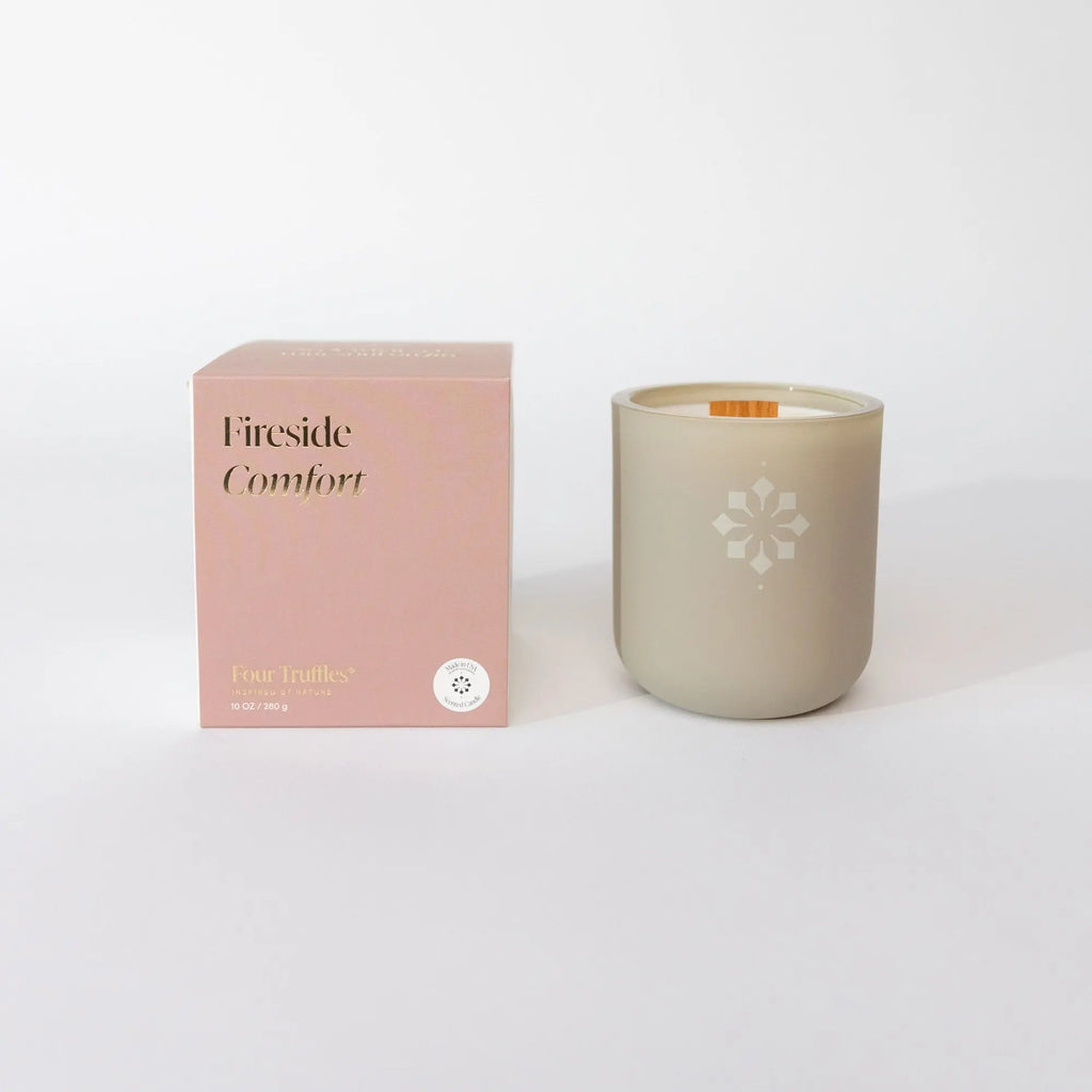 Fireside Comfort Candle by Four Truffles Four Truffles