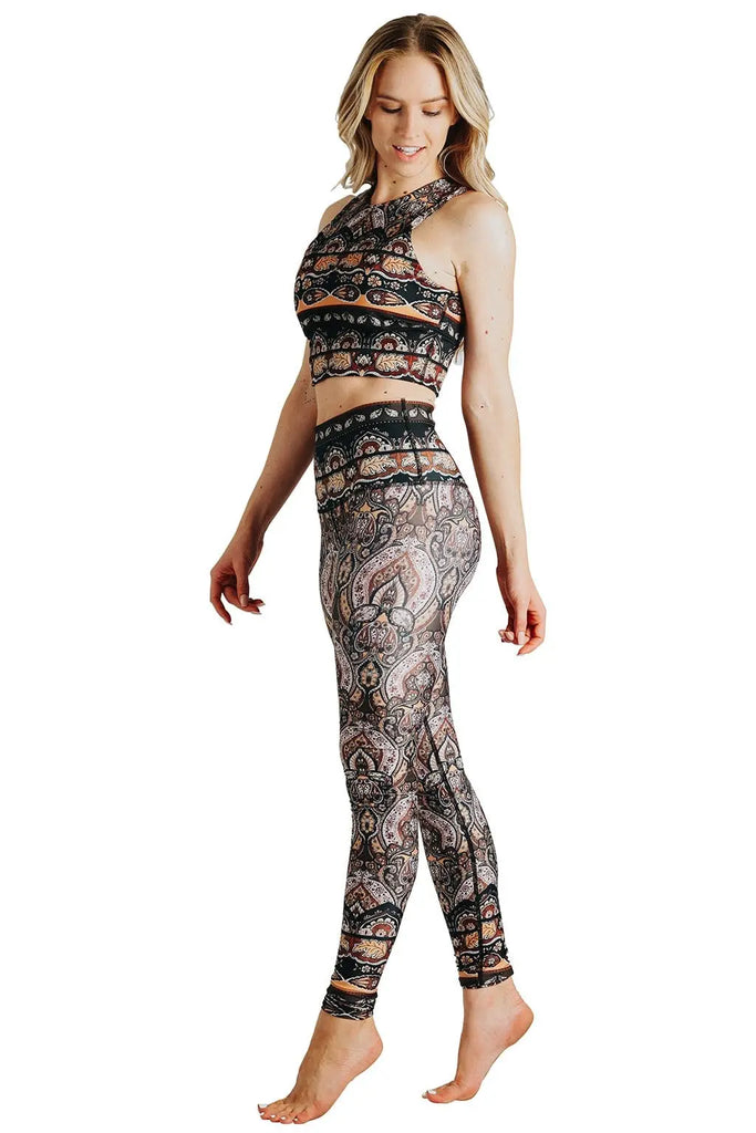 Free Range Sports Bra - Espresso Yourself by Yoga Democracy Yoga Democracy