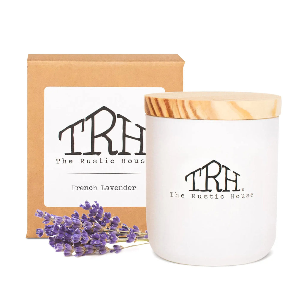 French Lavender Candle by The Rustic House THE RUSTIC HOUSE