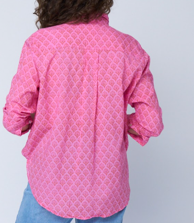 Good Boyfriend Shirt - Sunflower Overdye Petal Pink