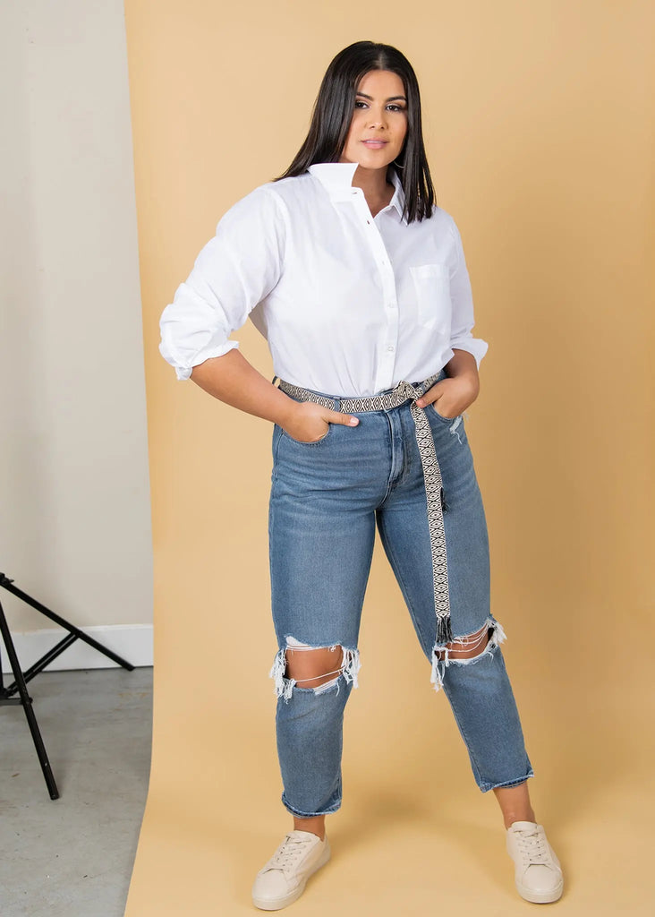 Good Boyfriend Shirt - Classic White by And For Good And For Good