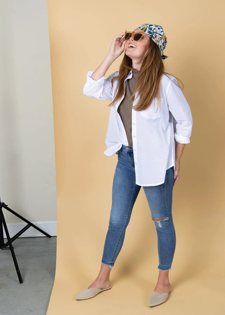 Good Boyfriend Shirt - Classic White by And For Good And For Good