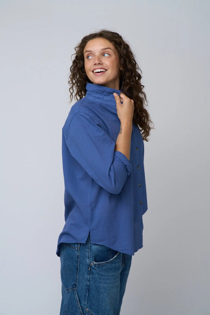 Good Boyfriend Shirt - Inky Blue by And For Good And For Good