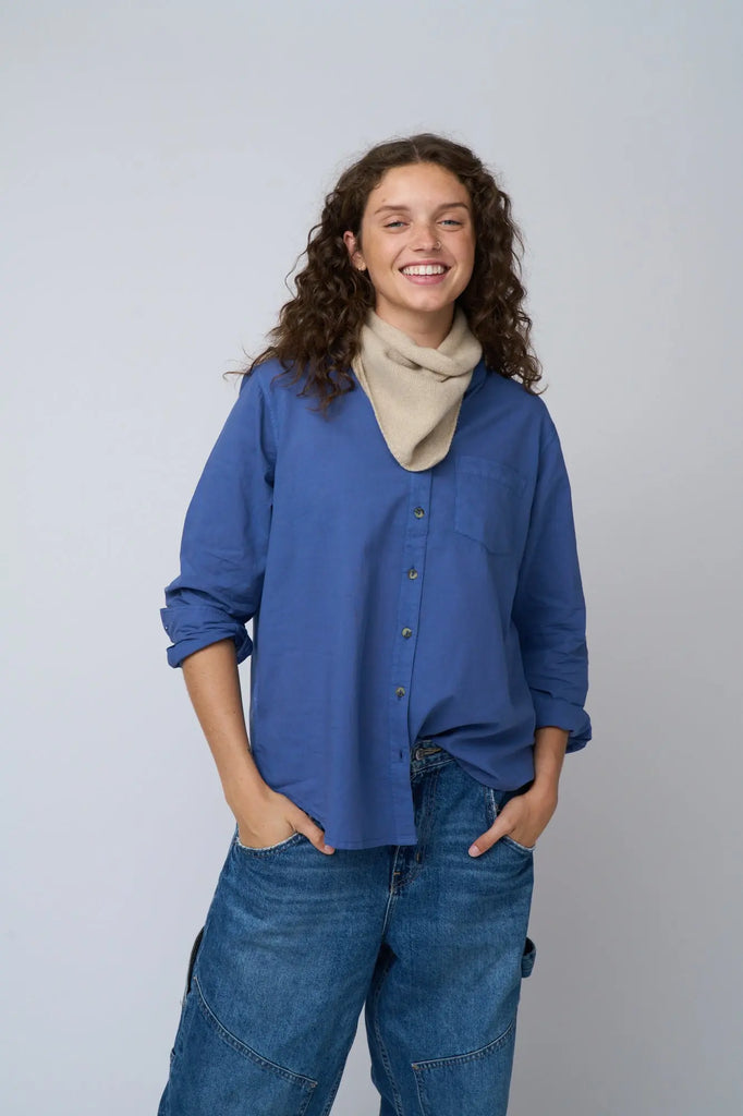 Good Boyfriend Shirt - Inky Blue by And For Good And For Good