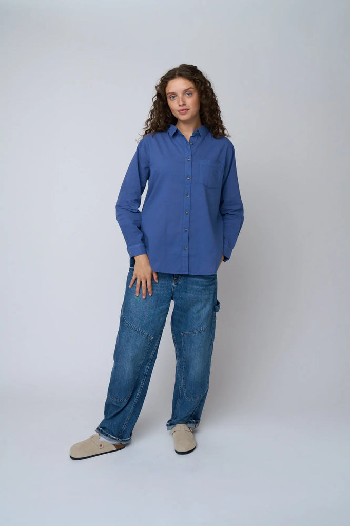 Good Boyfriend Shirt - Inky Blue by And For Good And For Good