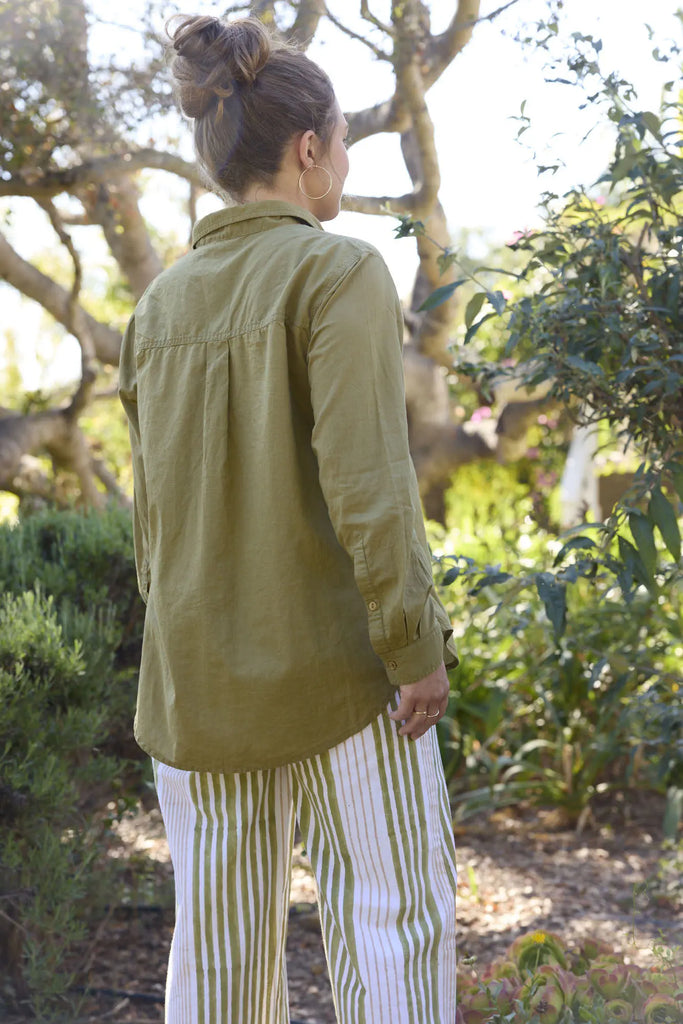 Good Boyfriend Shirt - Olive Oil by And For Good And For Good