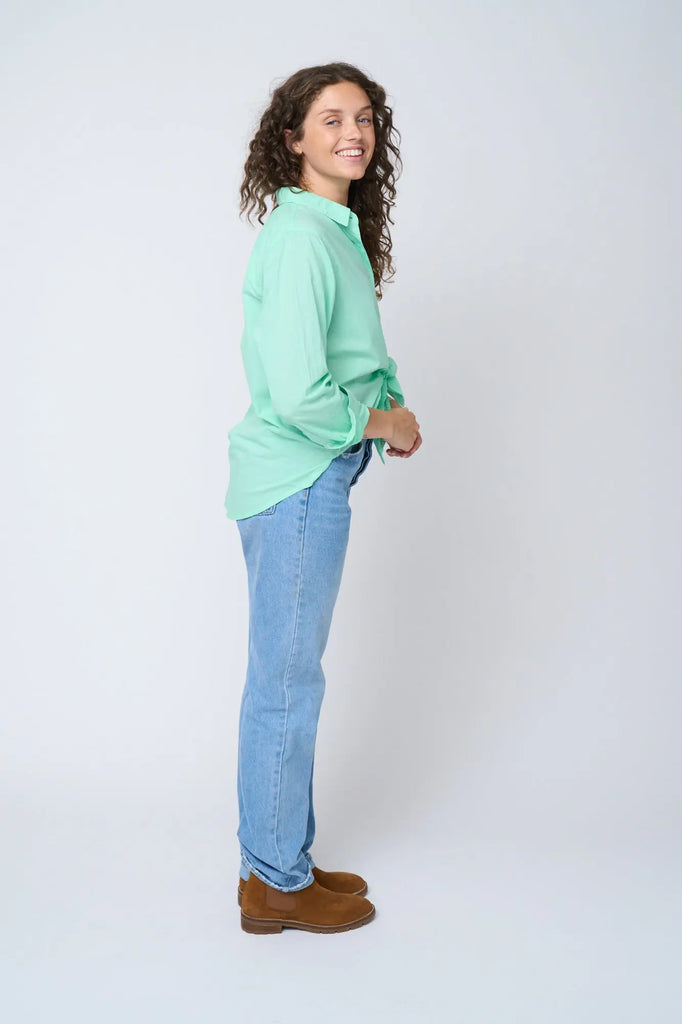 Good Boyfriend Shirt - Seaglass by And For Good And For Good