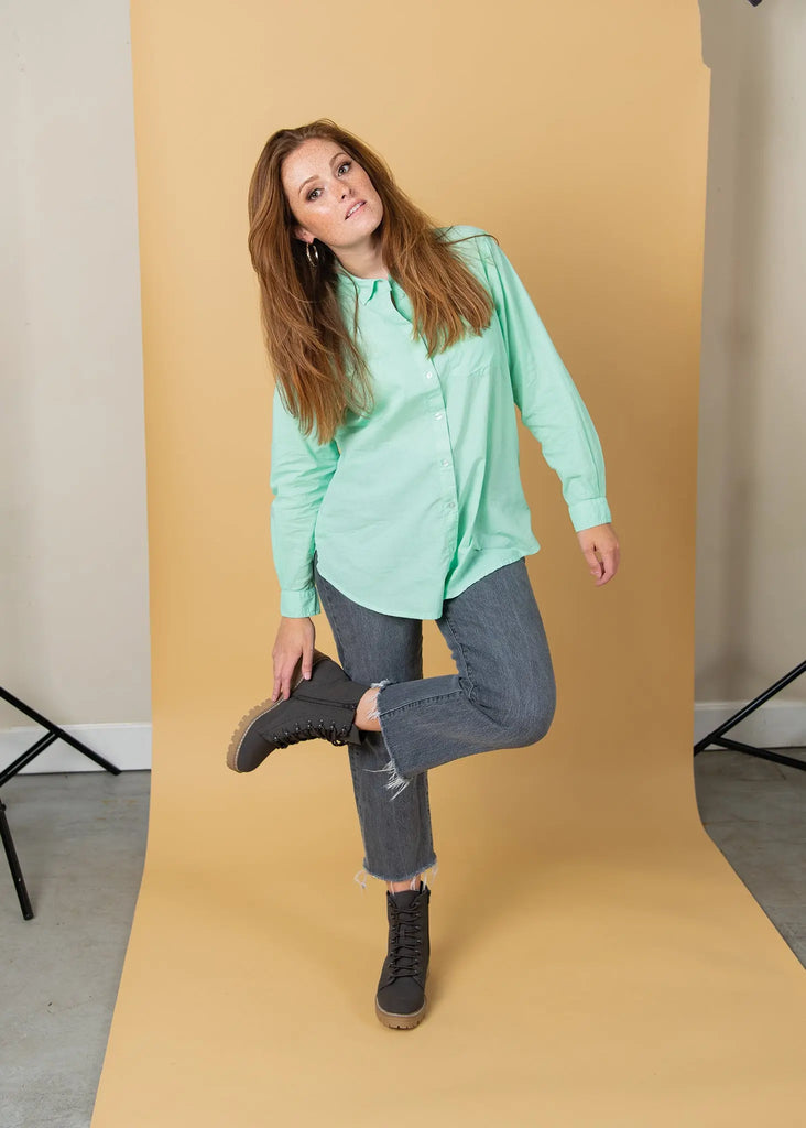 Good Boyfriend Shirt - Seaglass by And For Good And For Good