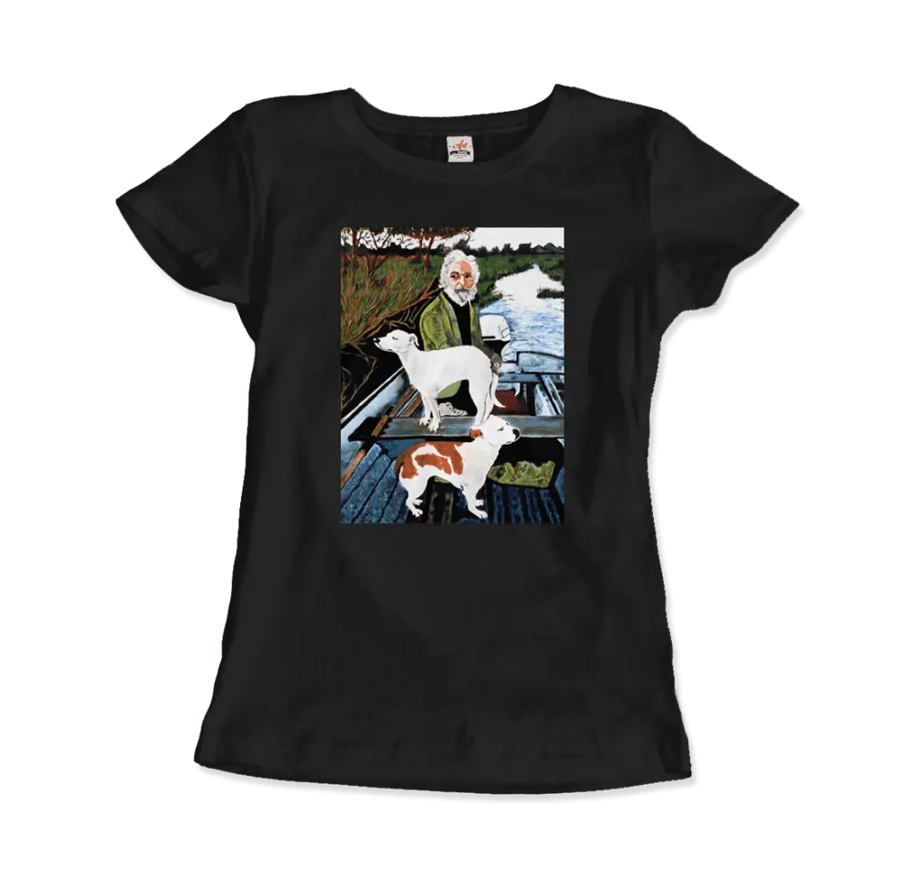 Goodfellas Tommy's Mom Painting T-Shirt by Art-O-Rama Shop ART-O-RAMA-SHOP