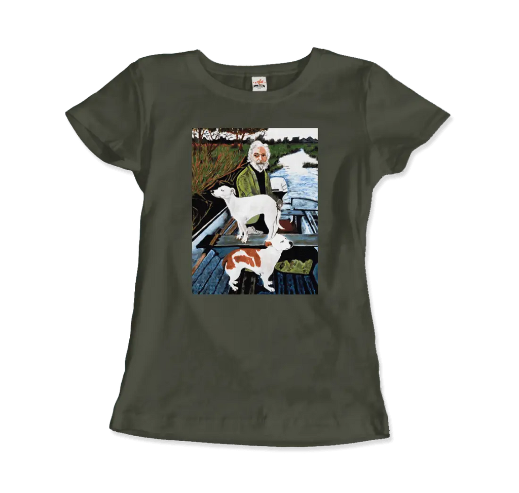 Goodfellas Tommy's Mom Painting T-Shirt by Art-O-Rama Shop ART-O-RAMA-SHOP