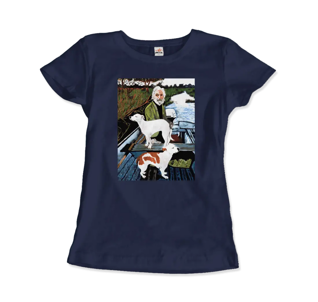 Goodfellas Tommy's Mom Painting T-Shirt by Art-O-Rama Shop ART-O-RAMA-SHOP