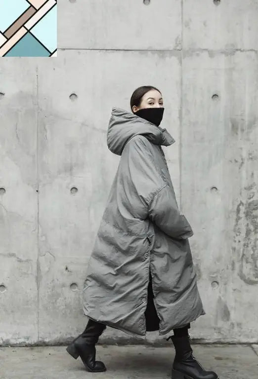 Griswold Oversized Puffer Coat by Marigold Shadows MARIGOLD SHADOWS