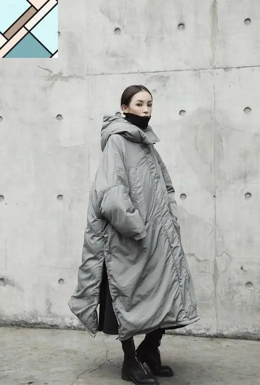 Griswold Oversized Puffer Coat by Marigold Shadows MARIGOLD SHADOWS