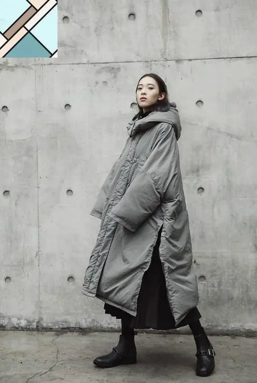 Griswold Oversized Puffer Coat by Marigold Shadows MARIGOLD SHADOWS