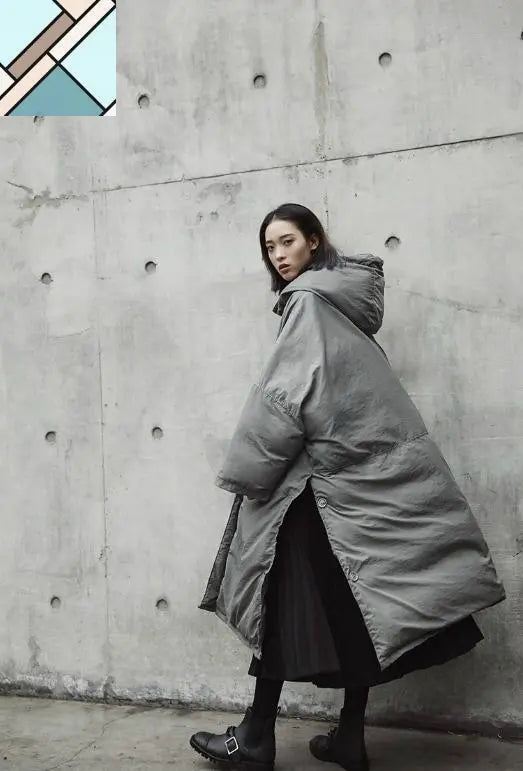 Griswold Oversized Puffer Coat by Marigold Shadows MARIGOLD SHADOWS