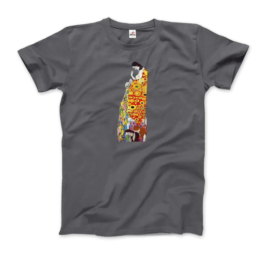 Gustav Klimt Hope II, 1908 Artwork T-Shirt by Art-O-Rama Shop ART-O-RAMA-SHOP