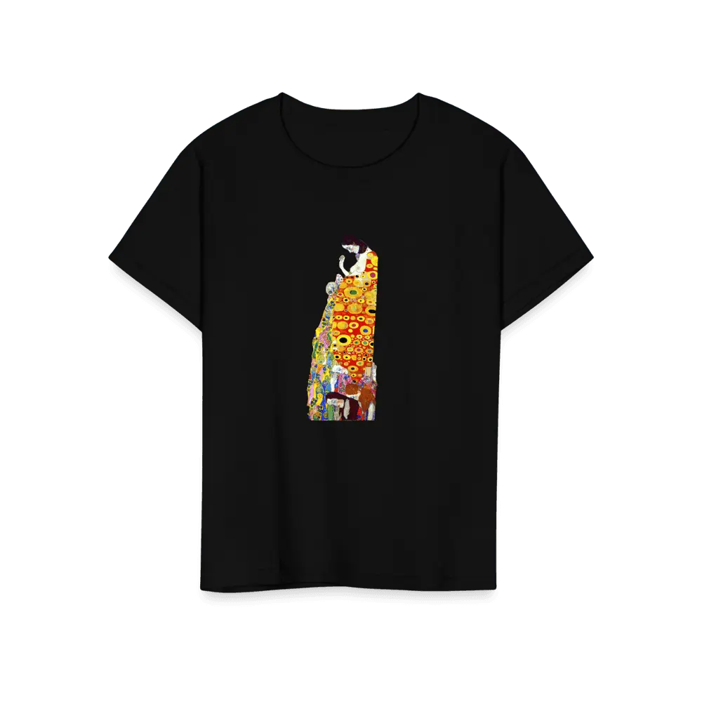 Gustav Klimt Hope II, 1908 Artwork T-Shirt by Art-O-Rama Shop ART-O-RAMA-SHOP