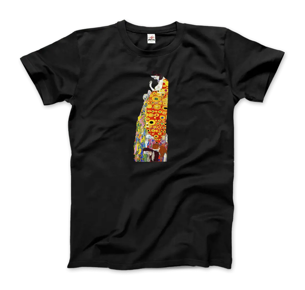 Gustav Klimt Hope II, 1908 Artwork T-Shirt by Art-O-Rama Shop ART-O-RAMA-SHOP