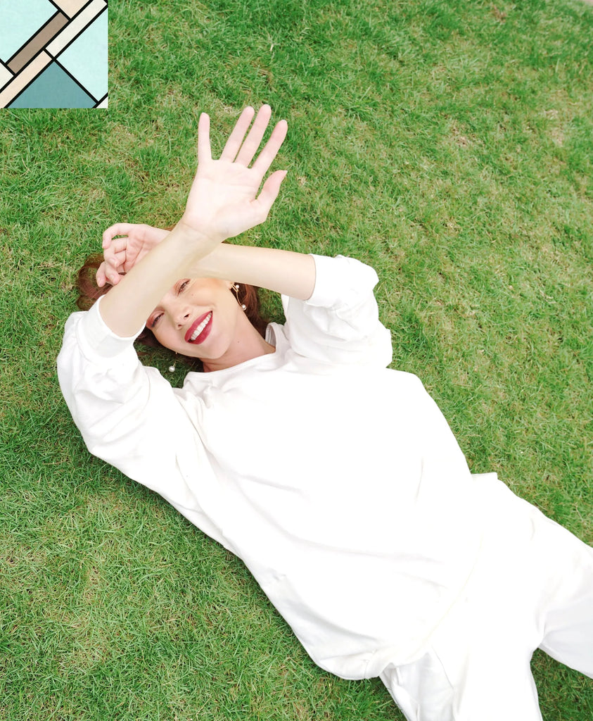 HALEY Bamboo Fleece Sweaters, in Off White by BrunnaCo BRUNNA CO