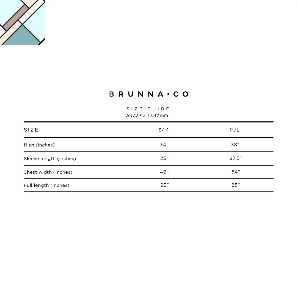 Haley Bamboo Fleece Sweaters, in Black by BrunnaCo BRUNNA CO