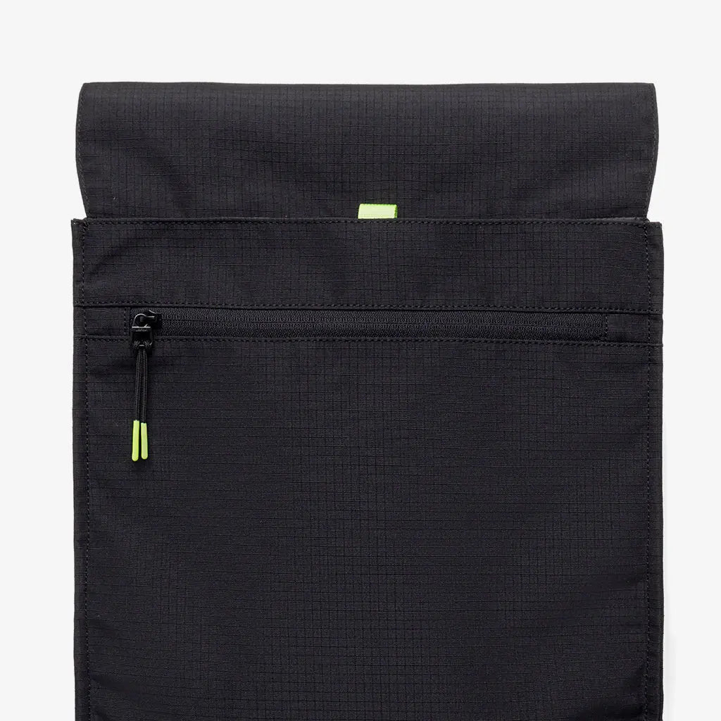 Handy XL Backpack Black Lime Vandra by Lefrik USA Lefrik USA