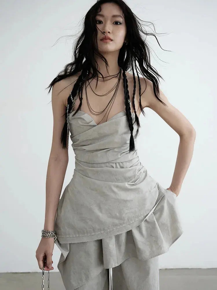 Hantuki Layered Tube Top by Marigold Shadows Marigold Shadows