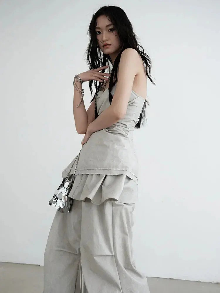 Hantuki Layered Tube Top by Marigold Shadows Marigold Shadows