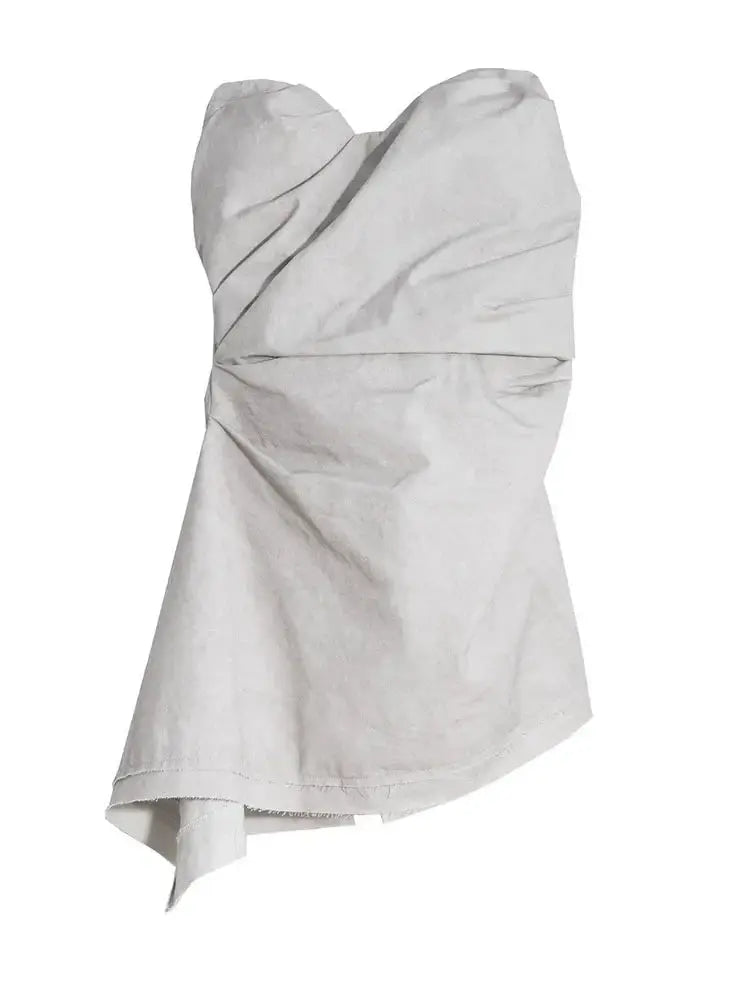 Hantuki Layered Tube Top by Marigold Shadows Marigold Shadows