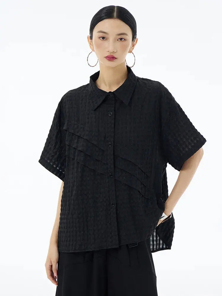 Harla Mesh Shirt by Marigold Shadows Marigold Shadows