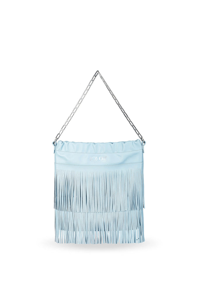 Harper Leather Bag, Baby Blue by Bob Oré BOB ORE