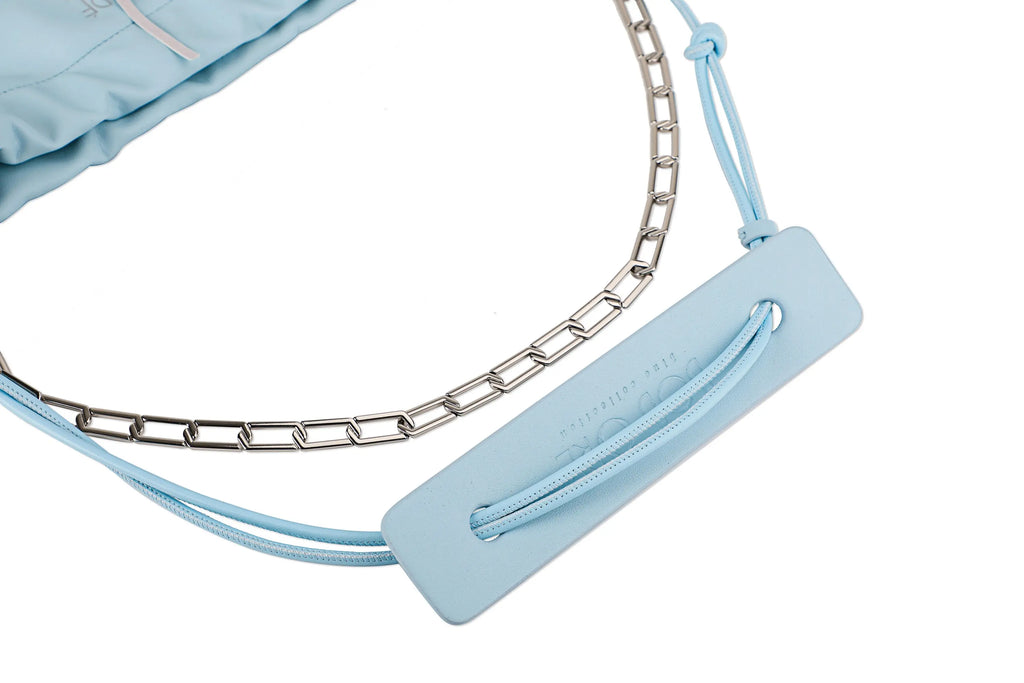 Harper Leather Bag, Baby Blue by Bob Oré BOB ORE